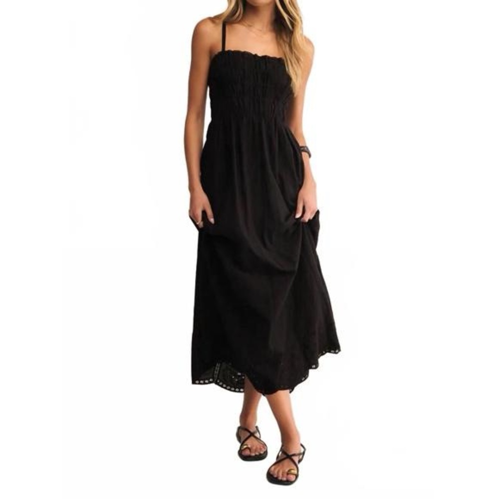 Z Supply Dani Embroidered Midi Dress